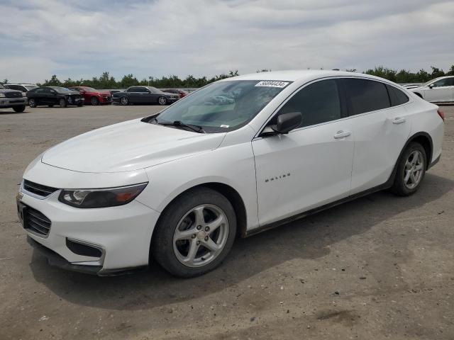 1G1ZB5ST5GF254793 - 2016 CHEVROLET MALIBU LS WHITE photo 1