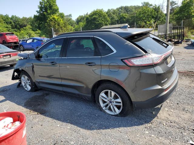 2FMTK4J99FBB05280 - 2015 FORD EDGE SEL GRAY photo 2