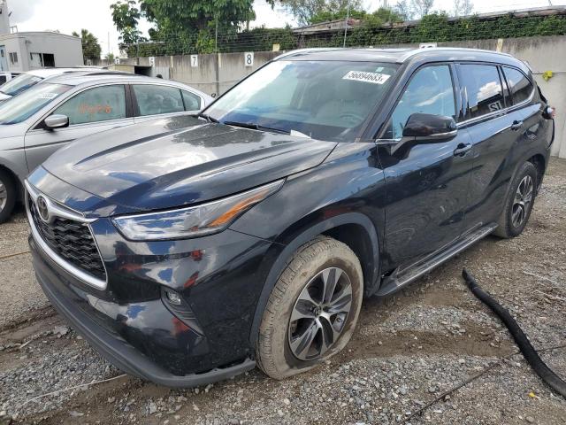 5TDGZRAH1MS072065 - 2021 TOYOTA HIGHLANDER XLE Qara foto 1