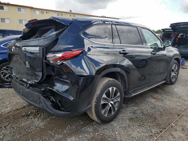 5TDGZRAH1MS072065 - 2021 TOYOTA HIGHLANDER XLE Qara foto 3