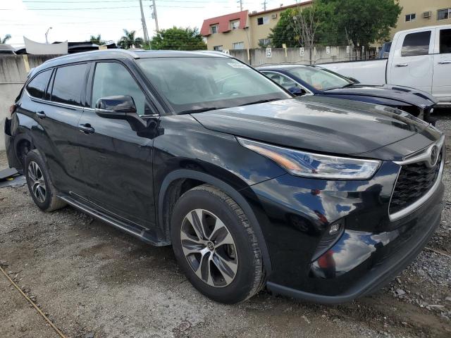 5TDGZRAH1MS072065 - 2021 TOYOTA HIGHLANDER XLE Qara foto 4