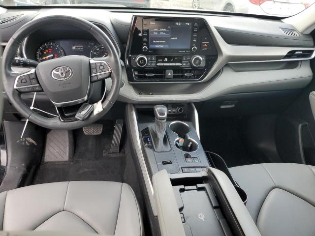 5TDGZRAH1MS072065 - 2021 TOYOTA HIGHLANDER XLE Qara foto 8