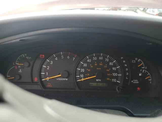 5TBRT341X4S449314 - 2004 TOYOTA TUNDRA ACCESS CAB SR5 BURGUNDY photo 9