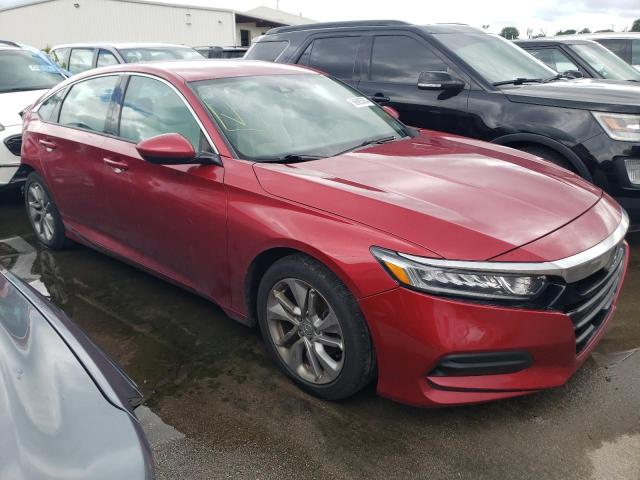 1HGCV1F13JA035083 - 2018 HONDA ACCORD LX RED photo 4