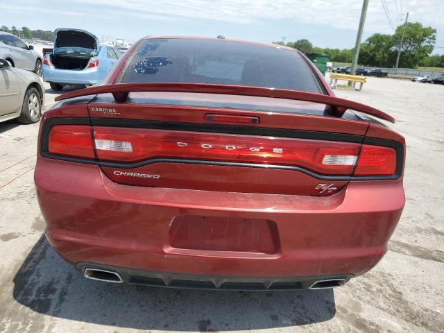 2C3CDXCTXEH219328 - 2014 DODGE CHARGER R/T RED photo 6