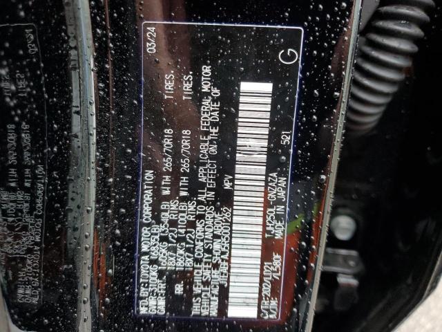 JTEABFAJ5R5001262 - 2024 TOYOTA LAND CRUIS BASE Czarny zdjęcie 12