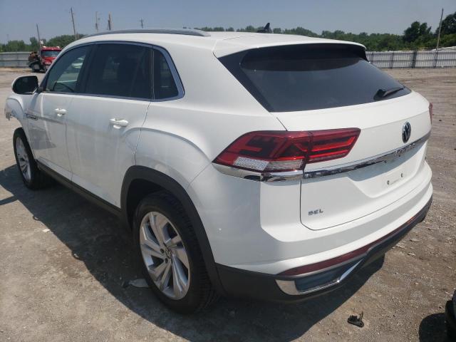 1V2MC2CA4LC205380 - 2020 VOLKSWAGEN ATLAS CROS SEL WHITE photo 2