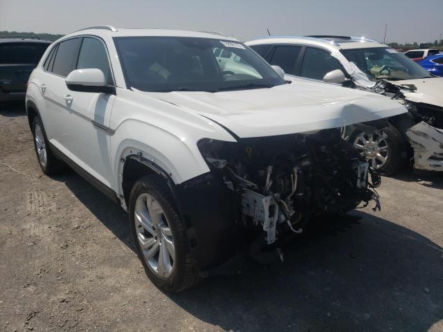 1V2MC2CA4LC205380 - 2020 VOLKSWAGEN ATLAS CROS SEL WHITE photo 4