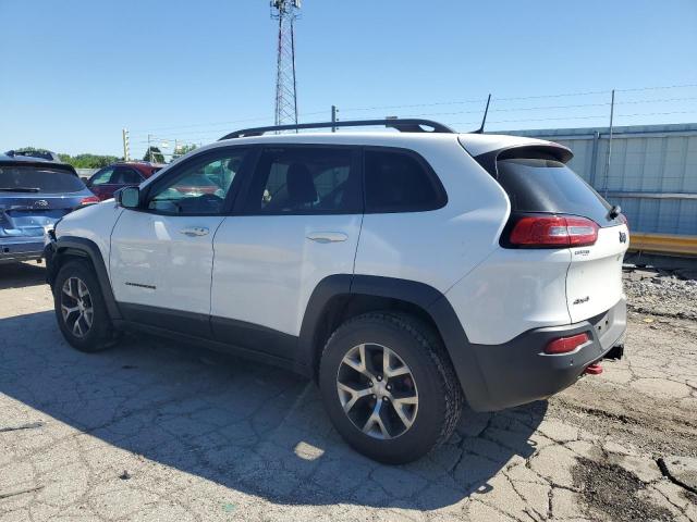 1C4PJMBB8HD214448 - 2017 JEEP CHEROKEE TRAILHAWK WHITE photo 2