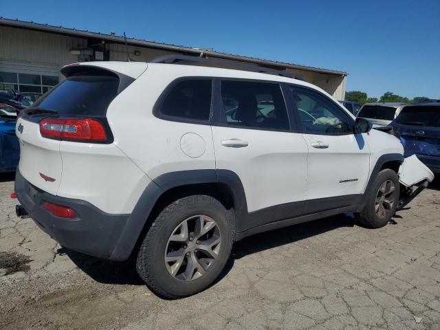 1C4PJMBB8HD214448 - 2017 JEEP CHEROKEE TRAILHAWK WHITE photo 3