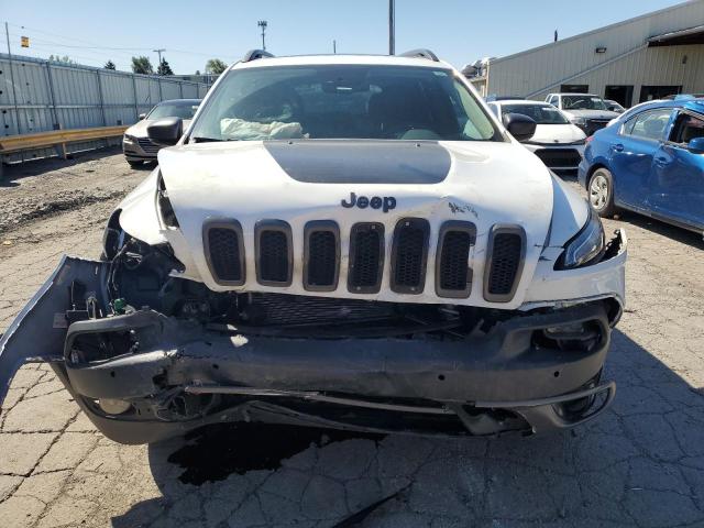1C4PJMBB8HD214448 - 2017 JEEP CHEROKEE TRAILHAWK WHITE photo 5