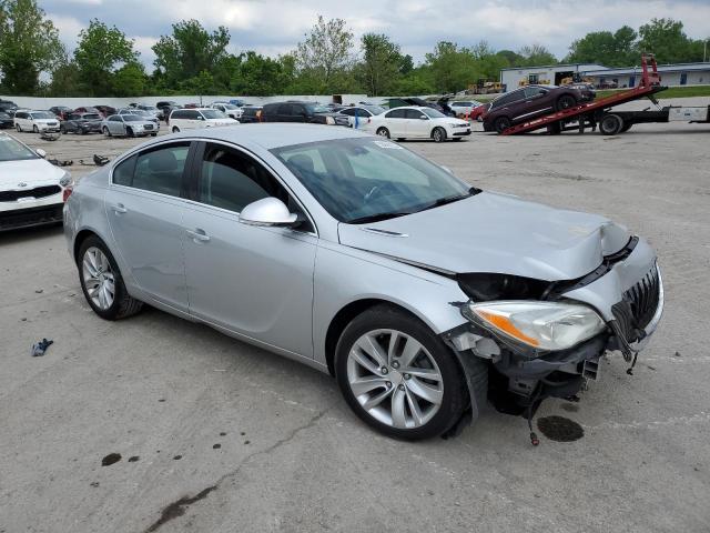 2G4GK5EX9E9269733 - 2014 BUICK REGAL SILVER photo 4