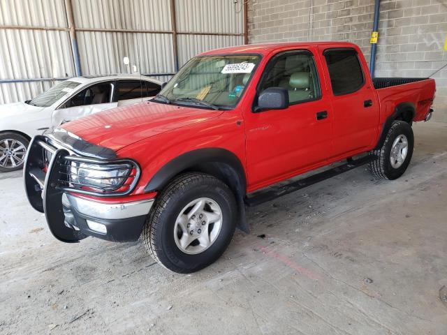 5TEGN92N94Z400352 - 2004 TOYOTA TACOMA DOUBLE CAB PRERUNNER RED photo 1