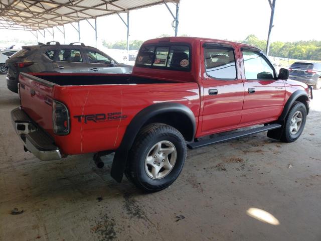 5TEGN92N94Z400352 - 2004 TOYOTA TACOMA DOUBLE CAB PRERUNNER RED photo 3