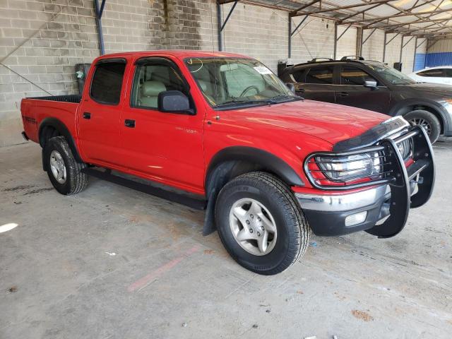 5TEGN92N94Z400352 - 2004 TOYOTA TACOMA DOUBLE CAB PRERUNNER RED photo 4