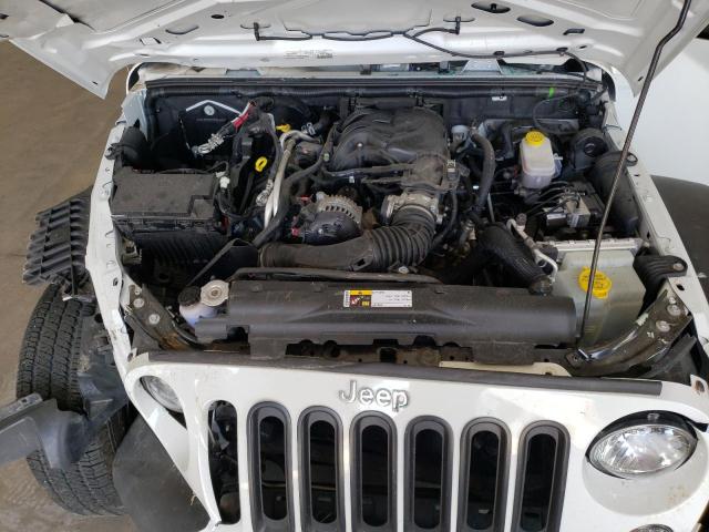 1C4AJWAG8FL551509 - 2015 JEEP WRANGLER SPORT WHITE photo 11