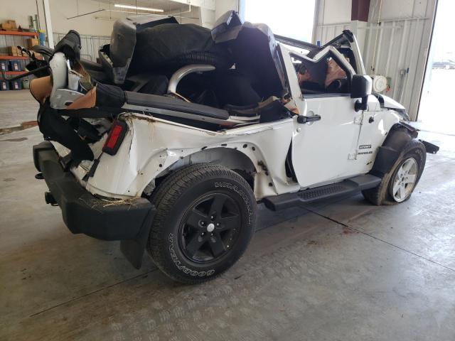 1C4AJWAG8FL551509 - 2015 JEEP WRANGLER SPORT WHITE photo 3