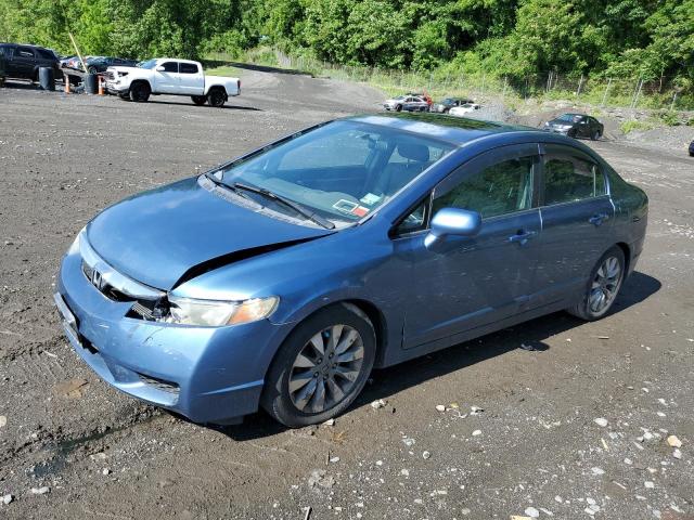 2HGFA1F94BH504554 - 2011 HONDA CIVIC EXL ლურჯი ფოტო 1