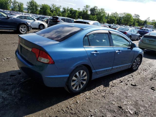 2HGFA1F94BH504554 - 2011 HONDA CIVIC EXL ლურჯი ფოტო 3