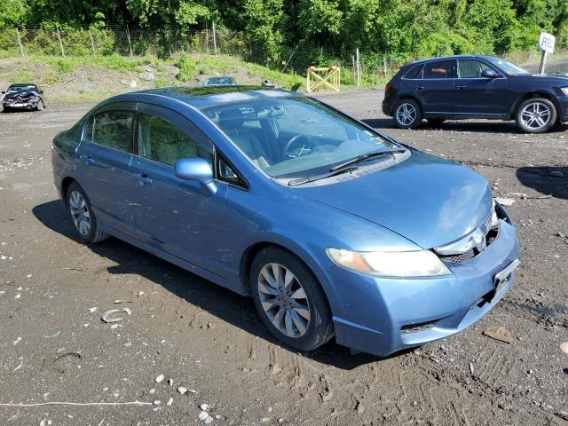 2HGFA1F94BH504554 - 2011 HONDA CIVIC EXL ლურჯი ფოტო 4