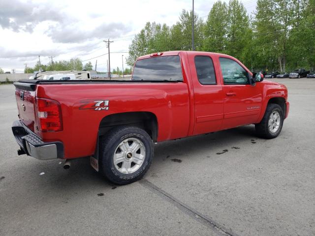 1GCRKSE70DZ272021 - 2013 CHEVROLET SILVERADO K1500 LT RED photo 3