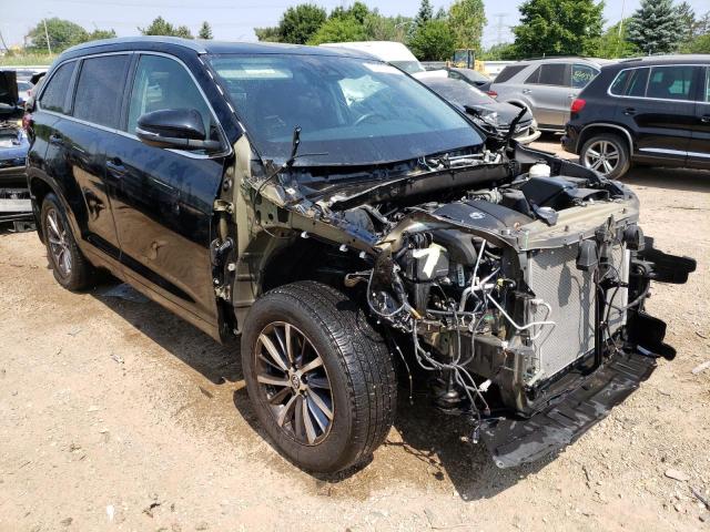 5TDJZRFH3KS957251 - 2019 TOYOTA HIGHLANDER SE BLACK photo 4