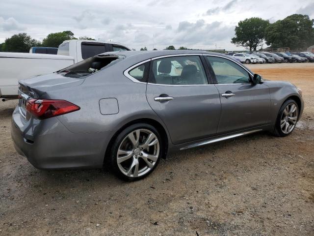 JN1BY1PP9JM330503 - 2018 INFINITI Q70L 3.7 LUXE GRAY photo 3