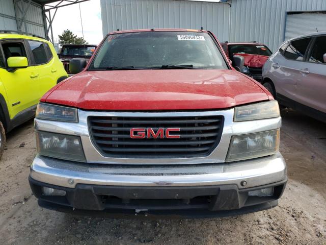 1GTCS198158263824 - 2005 GMC CANYON RED photo 5