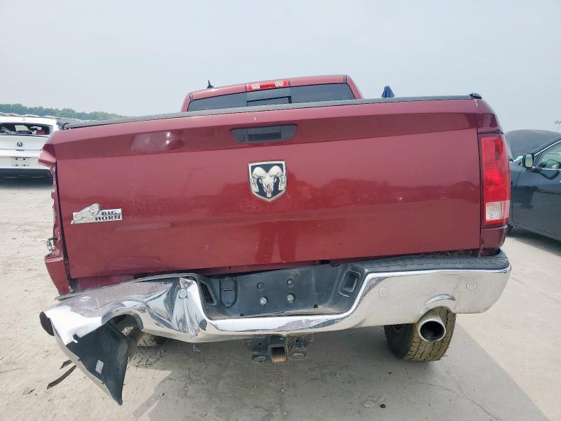 1C6RR6TT0KS661287 - 2019 RAM 1500 CLASSIC SLT Rouge photo 6