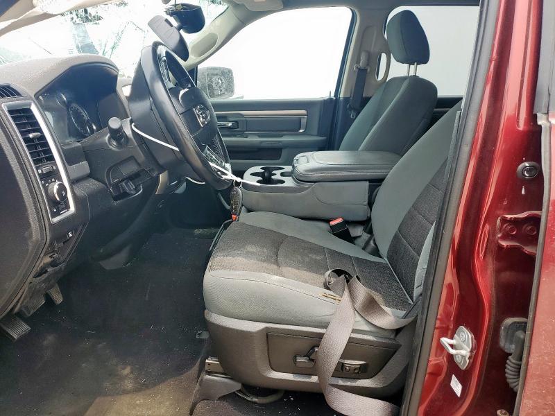 1C6RR6TT0KS661287 - 2019 RAM 1500 CLASSIC SLT Rouge photo 7