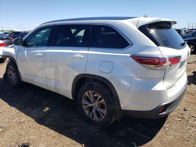 5TDJKRFHXFS137968 - 2015 TOYOTA HIGHLANDER XLE Ağ foto 2