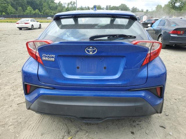 NMTKHMBX2JR055579 - 2018 TOYOTA C-HR XLE BLUE photo 6