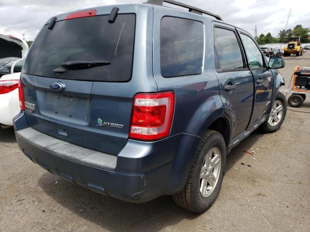 1FMCU4K37BKB86168 - 2011 FORD ESCAPE HYBRID BLUE photo 3