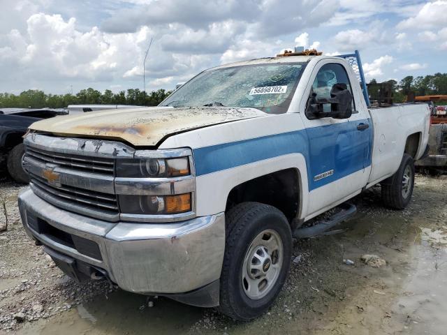 1GC0CUEG7GZ325304 - 2016 CHEVROLET SILVERADO C2500 HEAVY DUTY WHITE photo 2