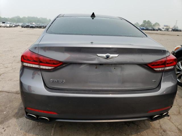 KMHGN4JF0FU024287 - 2015 HYUNDAI GENESIS 5.0L GRAY photo 6