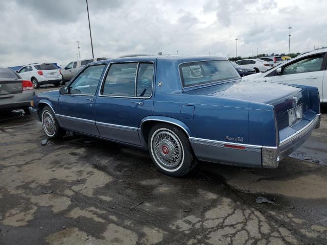 1G6CD5338L4355521 - 1990 CADILLAC DEVILLE BLUE photo 2