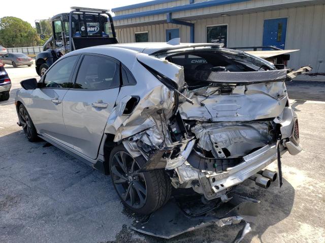SHHFK7H46HU219190 - 2017 HONDA CIVIC SPORT 银色 照片 2