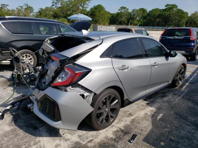 SHHFK7H46HU219190 - 2017 HONDA CIVIC SPORT 银色 照片 3