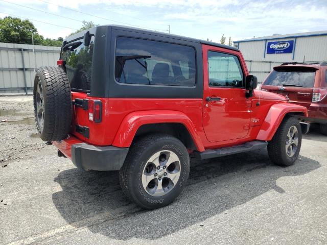 1C4AJWBG6GL125396 - 2016 JEEP WRANGLER SAHARA RED photo 3