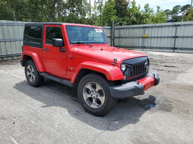 1C4AJWBG6GL125396 - 2016 JEEP WRANGLER SAHARA RED photo 4