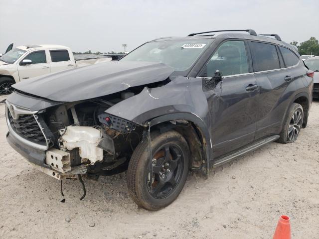 5TDGZRAH3MS524601 - 2021 TOYOTA HIGHLANDER XLE Boz foto 1