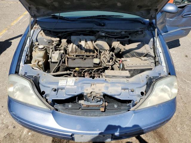 1MEFM50U4YA603617 - 2000 MERCURY SABLE GS BLUE photo 11