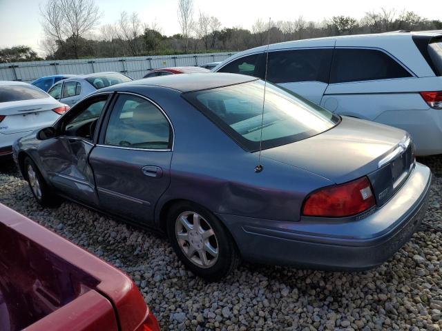 1MEFM50U4YA603617 - 2000 MERCURY SABLE GS BLUE photo 2