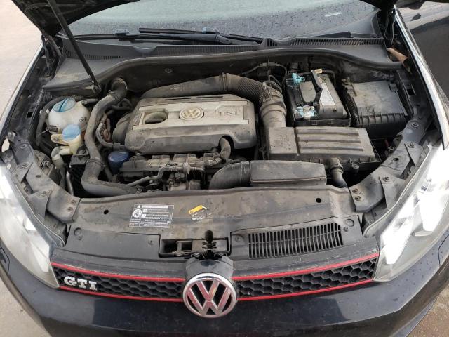 WVWHD7AJXAW307598 - 2010 VOLKSWAGEN GTI BLACK photo 11