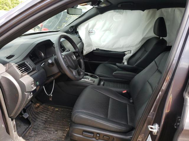 5FNYF7H56MB006998 - 2021 HONDA PASSPORT EXL Gris foto 7