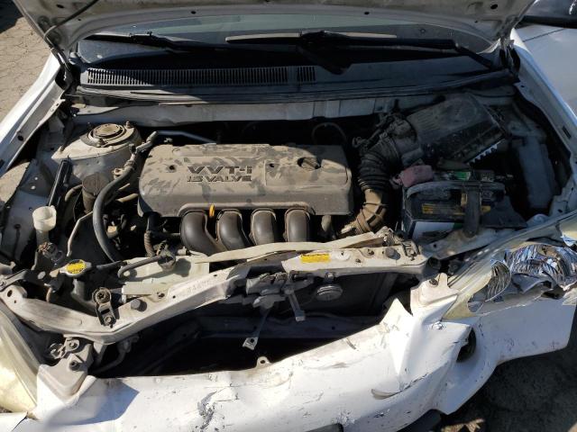 2T1KR32E05C442184 - 2005 TOYOTA COROLLA MA XR WHITE photo 11