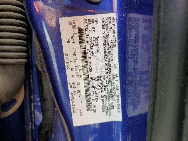 1FADP3F25DL275865 - 2013 FORD FOCUS SE BLUE photo 13