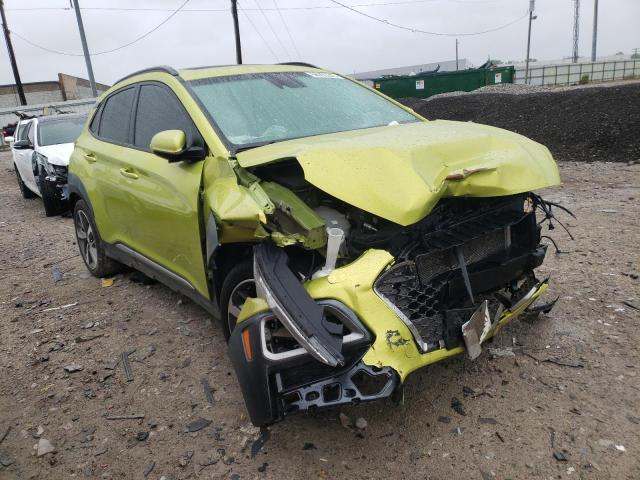 KM8K53A53KU214929 - 2019 HYUNDAI KONA ULTIMATE GREEN photo 4