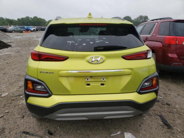 KM8K53A53KU214929 - 2019 HYUNDAI KONA ULTIMATE GREEN photo 6