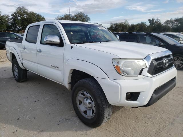 5TFJU4GN5DX043778 - 2013 TOYOTA TACOMA DOUBLE CAB PRERUNNER WHITE photo 1